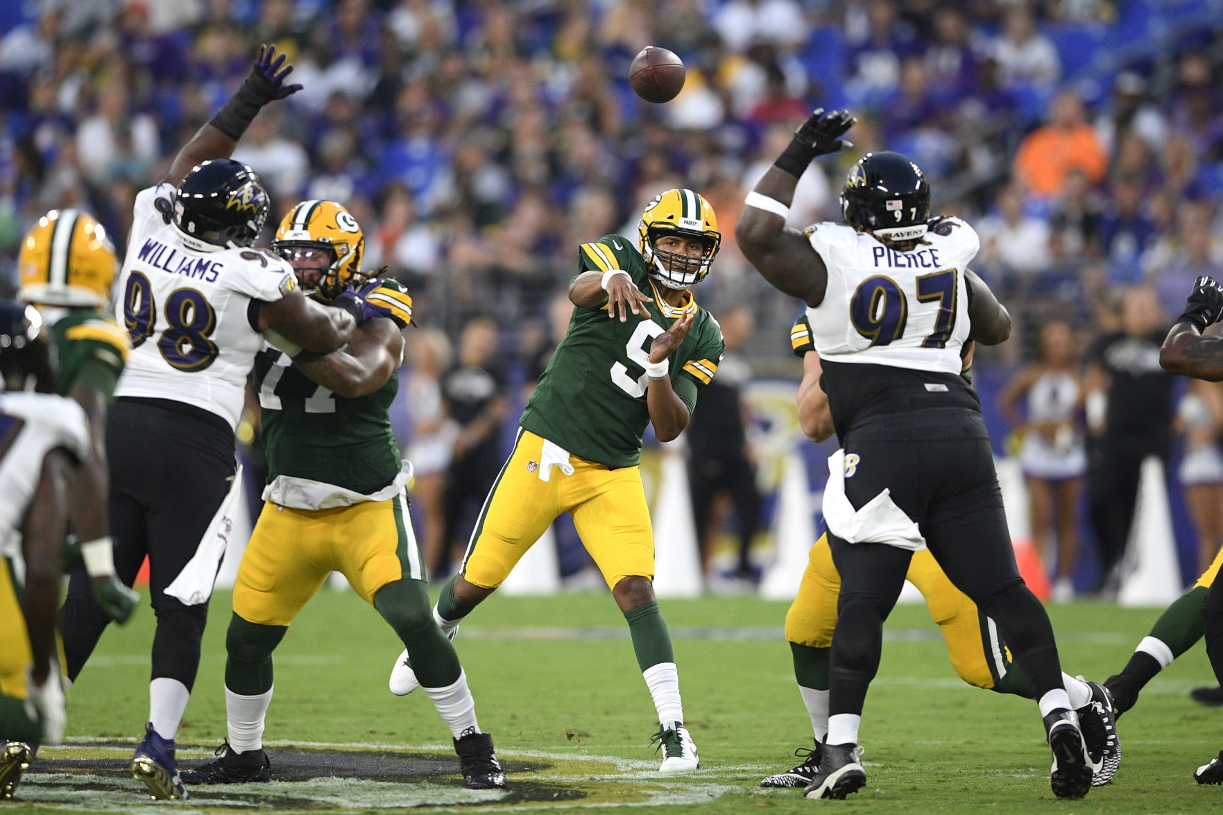 Ravens 26, Packers 13